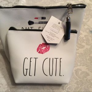 Rae Dunn Clutch Cosmetic Bags